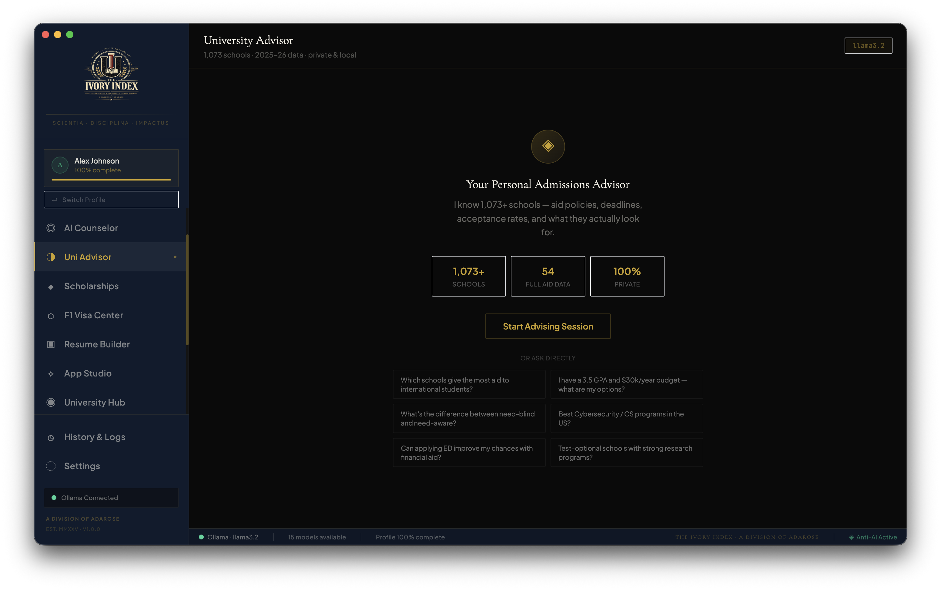 Uni Advisor